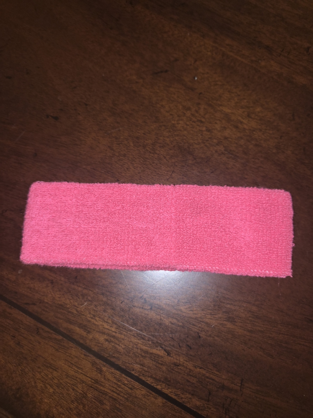 Bright Pink Terry Cloth Headband One Size NWOT